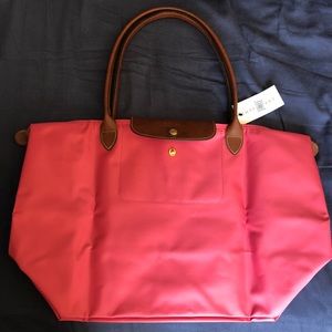 NWT Longchamp Le Pliage Large Shoulder Tote